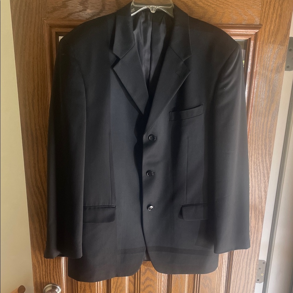 Classic Black Men's Suit Jacket